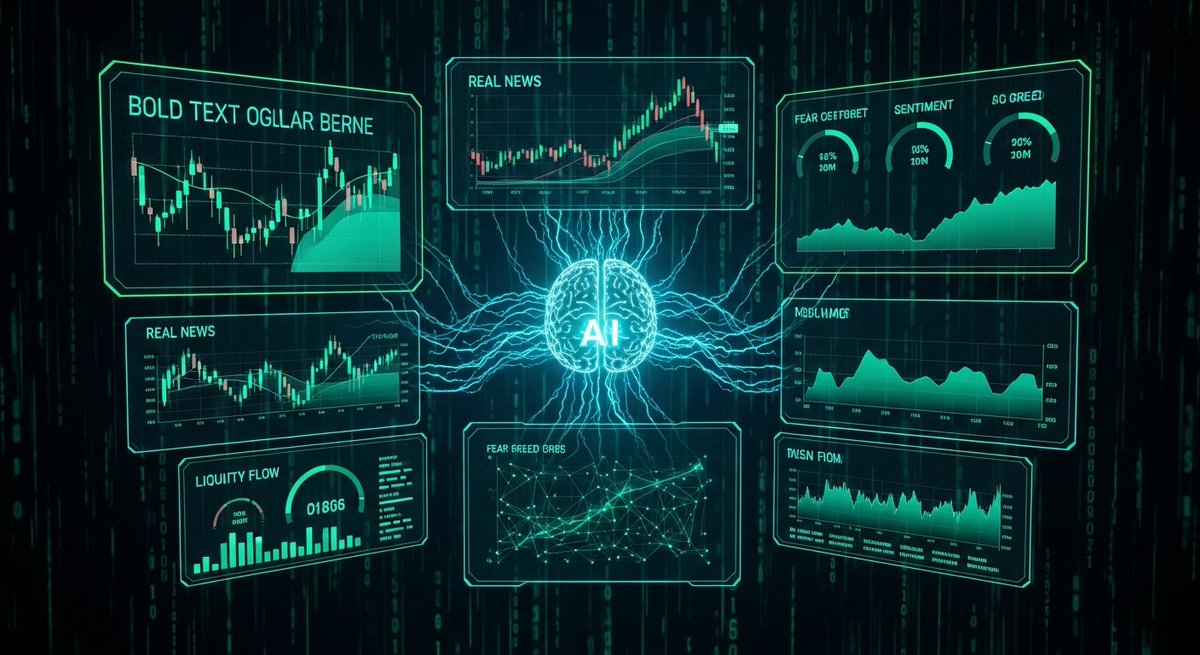 NextApeTerminal's tweet photo. Our AI agents don't guess. 
They listen.
7 real-time data streams.
4 strategies. One adaptive brain.
They read the news before you do.
They track where smart money moves before it prints.
They feel market fear, and buy into it.
They watch liquidity like a hawk watches prey.
Every trade teaches them. 
Every signal gets scored. 
Bad patterns get blacklisted. 
Winning combos get amplified.
They don't just follow indicators 
they learn which ones actually make money,
in real-time, for YOUR market conditions.
This isn't a bot.
It's a trader that 
Never sleeps, 
Never tilts, 
And gets sharper with every block.
4 modes: 
Conservative to full Degen.
5 chains: SOL / ETH / BASE / BNB / TRX.
NextApe Agents. Beta Live soon.
https://t.co/rB3cslDJoI
