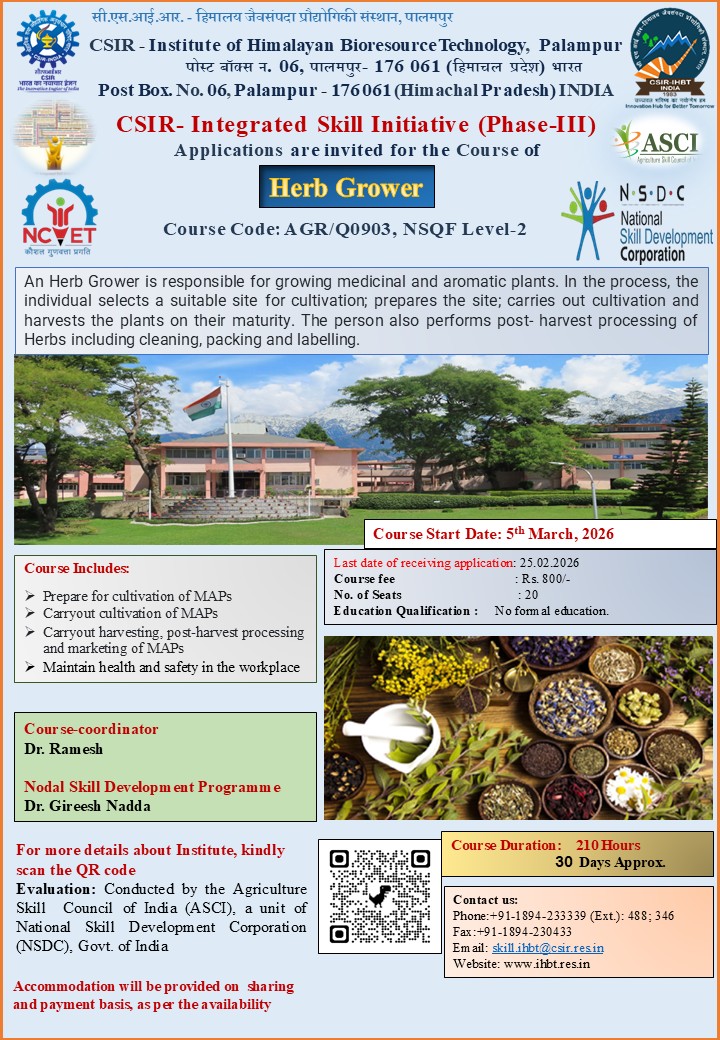 CSIR-Institute of Himalayan Bioresource Technology tweet media