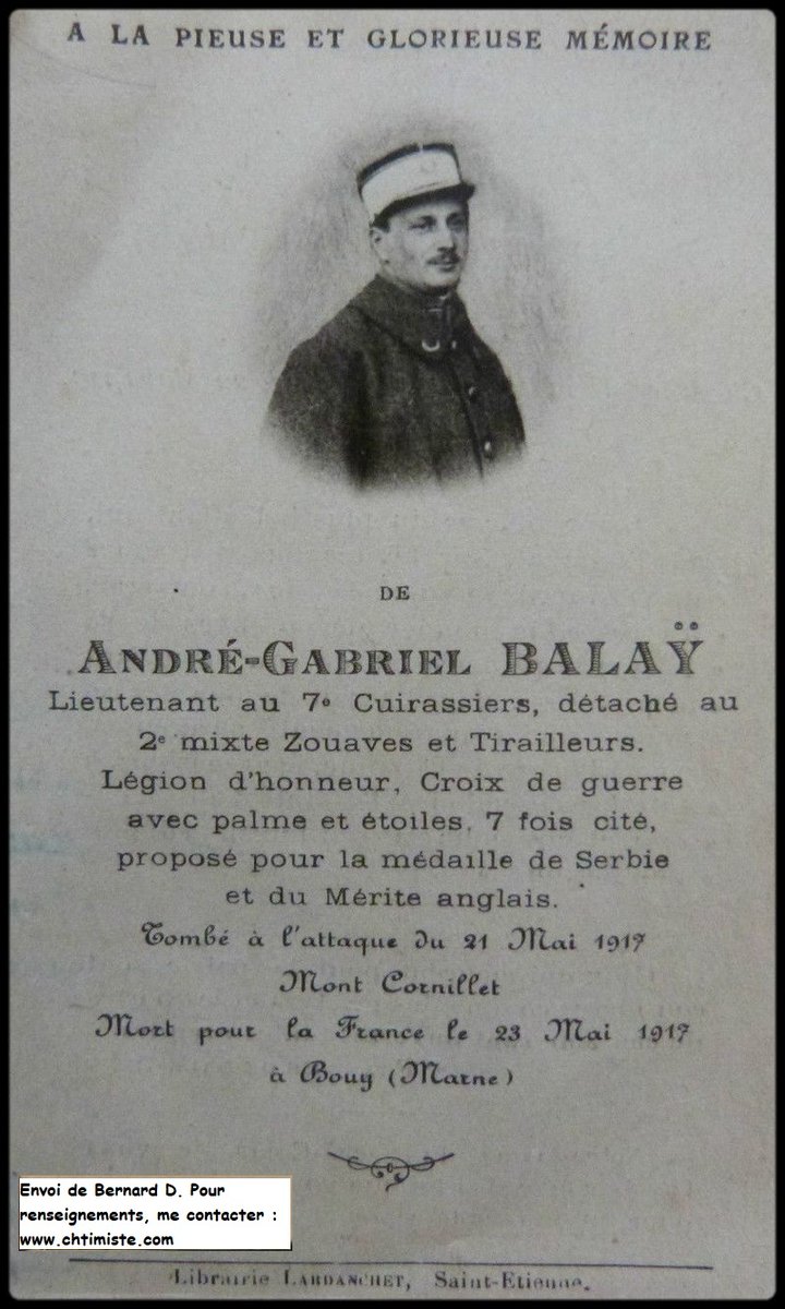 Le_Chtimiste's tweet photo. André Gabriel BALAY du 7ème cuirassiers, puis Zouave et Tirailleur - Merci à Bernard D. #Chtimiste #7eRC #2RMZT https://t.co/ll0teZ5oIm