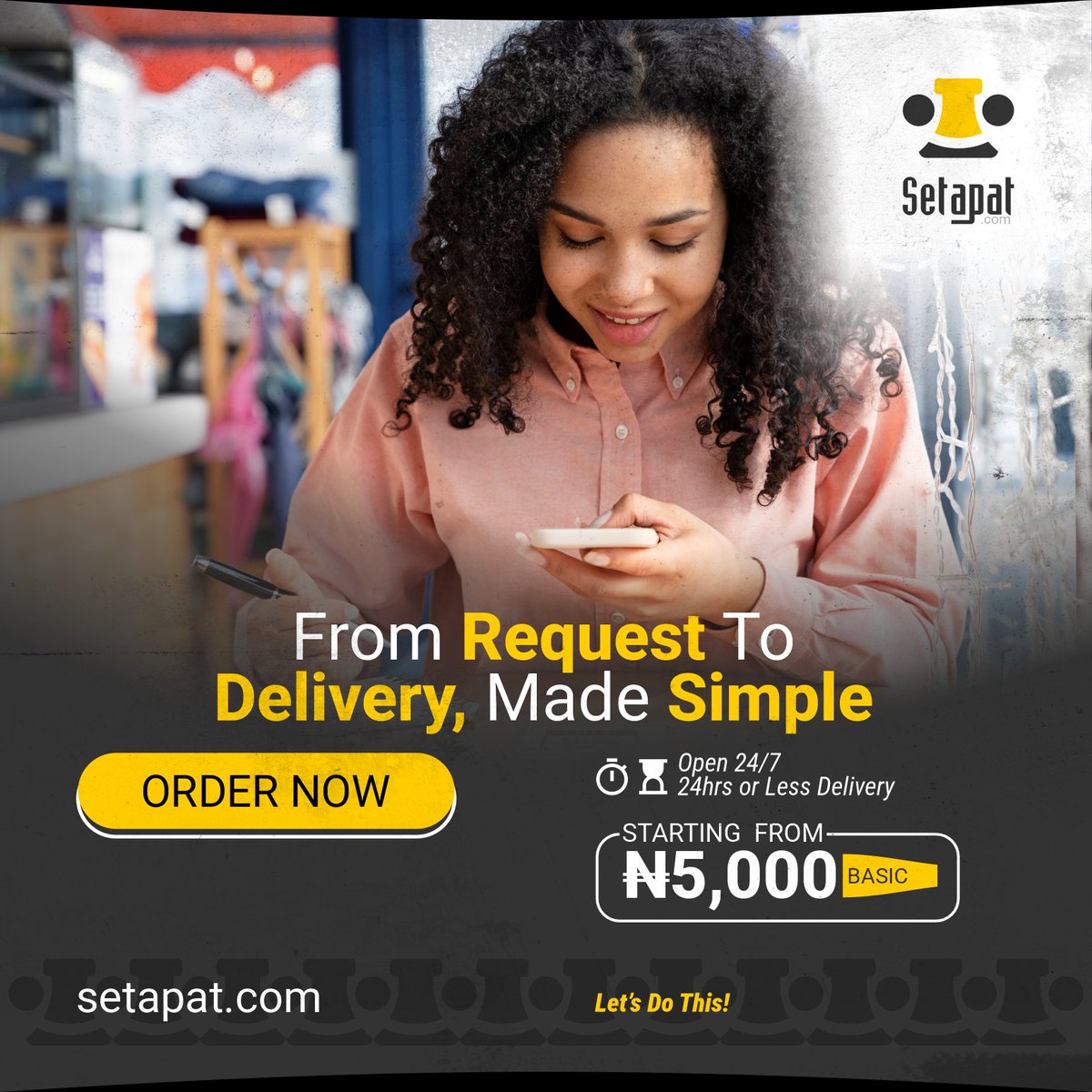 setapatofficial's tweet image. From Request To Delivery, Made Simple.

Design orders should be easy to place and easy to trust. That’s the system Setapat provides.

Order Now - setapat.com

#Setapat #DesignAsInfrastructure #graphicdesign #DesignAccess #VisualIdentity #ProductThinking