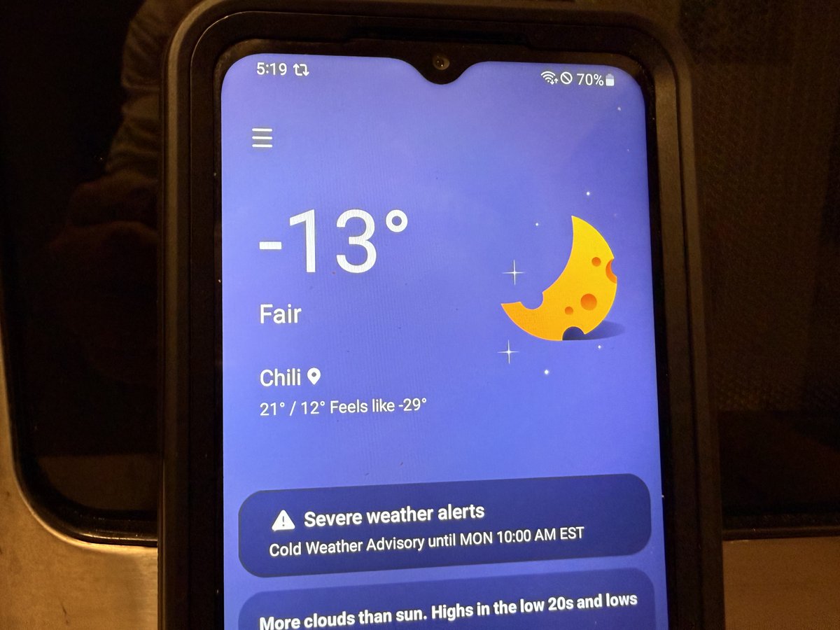 joey_frascati's tweet image. Ho shit!   -13 F in #Chili NY   #Weather