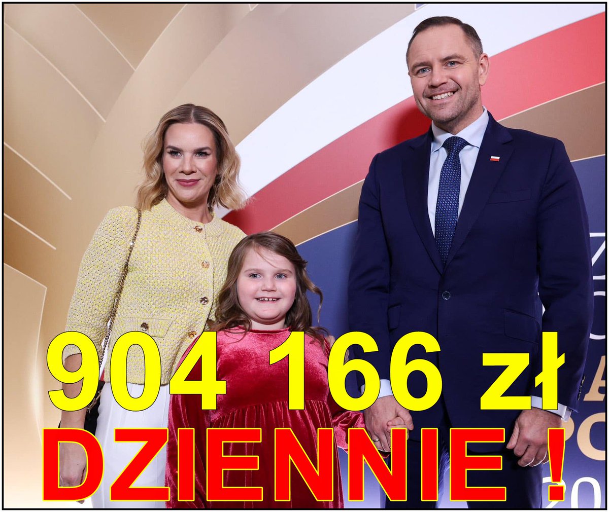 irenagos's tweet image. Uprzejmie informuję, że planowany na 2026 rok budżet Kancelarii Prezydenta RP to 325,5 mln zł  ( o 26,6 mln zł więcej niż w 2015r). A to oznacza, że utrzymanie kibola @NawrockiKn, jego rodziny i partyjnych lokajczyków kosztuje Polaków  904 166 tys. zł DZIENNIE‼️
Cieszycie się?😡