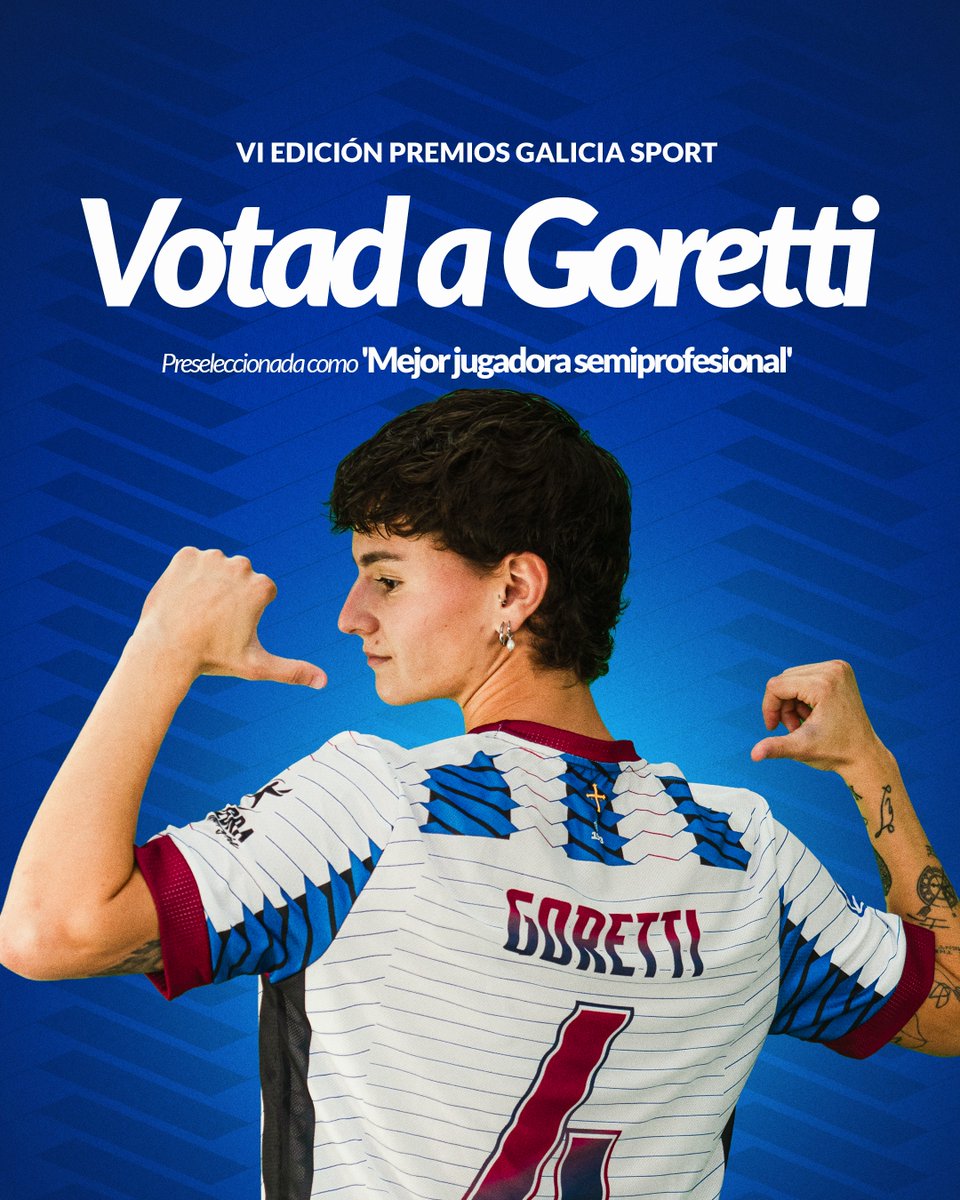RealAvilesFem's tweet photo. 🗳️ Nuestra jugadora Goretti Neira se encuentra entre las preleccionadas como 'Mejor jugadora semiprofesional'

🤝 Puedes votar aquí: https://t.co/G7iwP6E5kW https://t.co/SdeBaMWrUx