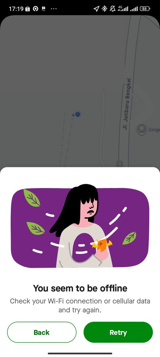 adikmela's tweet photo. gini amat hari2 sinyal di st tanah abang, mau pesen ojol aja susahnya minta ampun, provider sy gak pelit sinyal dan kuota sy banyak pdhl aplikasi lain gada yg connecting, kok 2 apk ini selalu aja begini..
mau tapqris aja juga gitu gada sinyal buka mbanking, kemana sinyalnya??? https://t.co/SCNokDp8Mz