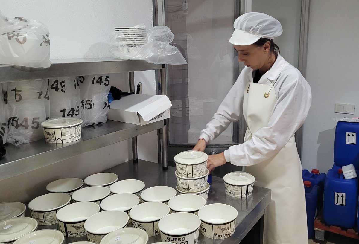 IfapaJunta's tweet photo. La @AndaluciaJunta abre las inscripciones del curso #Maestro #Quesero 4.0 para elaboración de #quesos y creación de empresas lácteas 🧀

Esta formación del #IFAPA busca mejorar la rentabilidad del sector e impulsar la fijación de población al territorio

🌐https://t.co/EeCn9U6Uo6 https://t.co/misvR01PCz