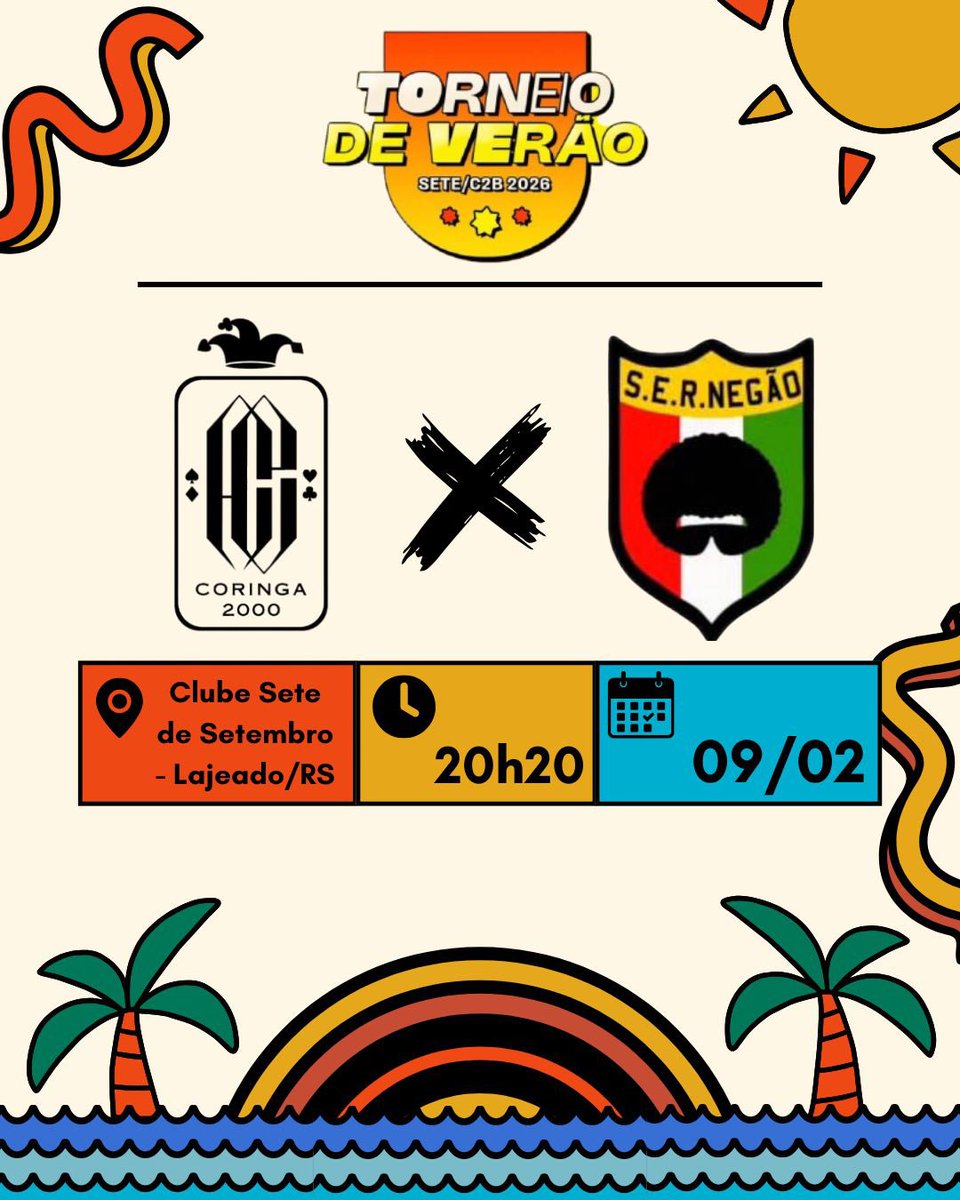 coringa_futebol's tweet photo. Hoje tem Coringa em campo! ⚽️ 
Se liga no serviço 👇🏼

Torneio de Verão, no @setelajeado 
Quinto jogo da primeira fase:

🗓️ segunda-feira, 09/fev
⏰ Às 20h20
Adversário: SER Negão

VAMOS, Coringa! 🚀 Go, joker💪🏼
.
.
.
#coringa #joker #fut7 #futebol #resenha https://t.co/CC22IX7LCp