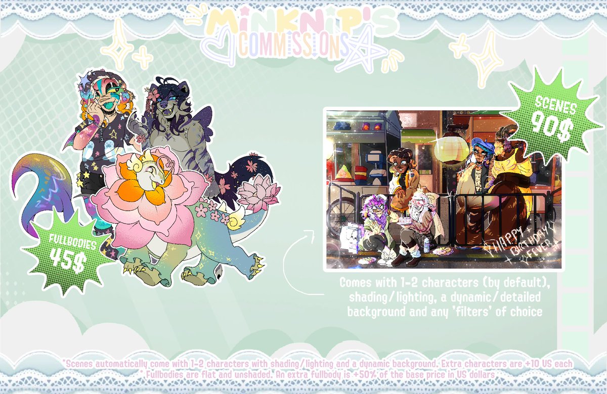 minknip's tweet photo. Ruggie's new comm sheet is in the house (whoop whoop) with some new options and cooler graphics! This post will be my new pinned and will have everything you need to know https://t.co/EIaPPxOX2t