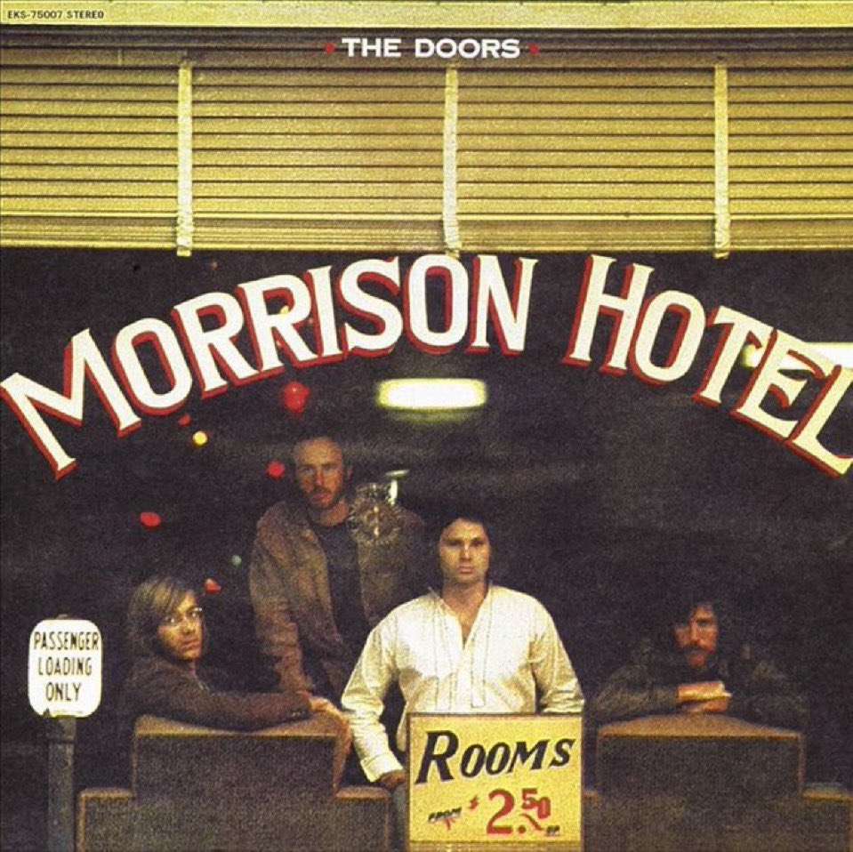 JVMonte2's tweet image. The Doors released their fifth studio album “Morrison Hotel” on this day in 1970. 
It marked a return to a raw, blues-rock sound.

What are your thoughts on this album?
Favourite tracks?
#TheDoors