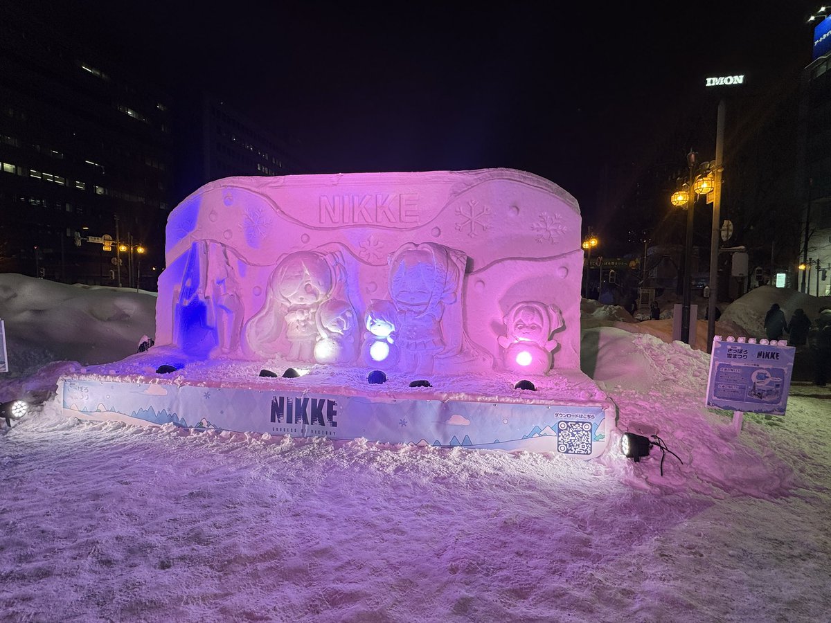 whirl_wind2003's tweet photo. #NIKKE雪まつり2026 https://t.co/PgF7IPGVLv