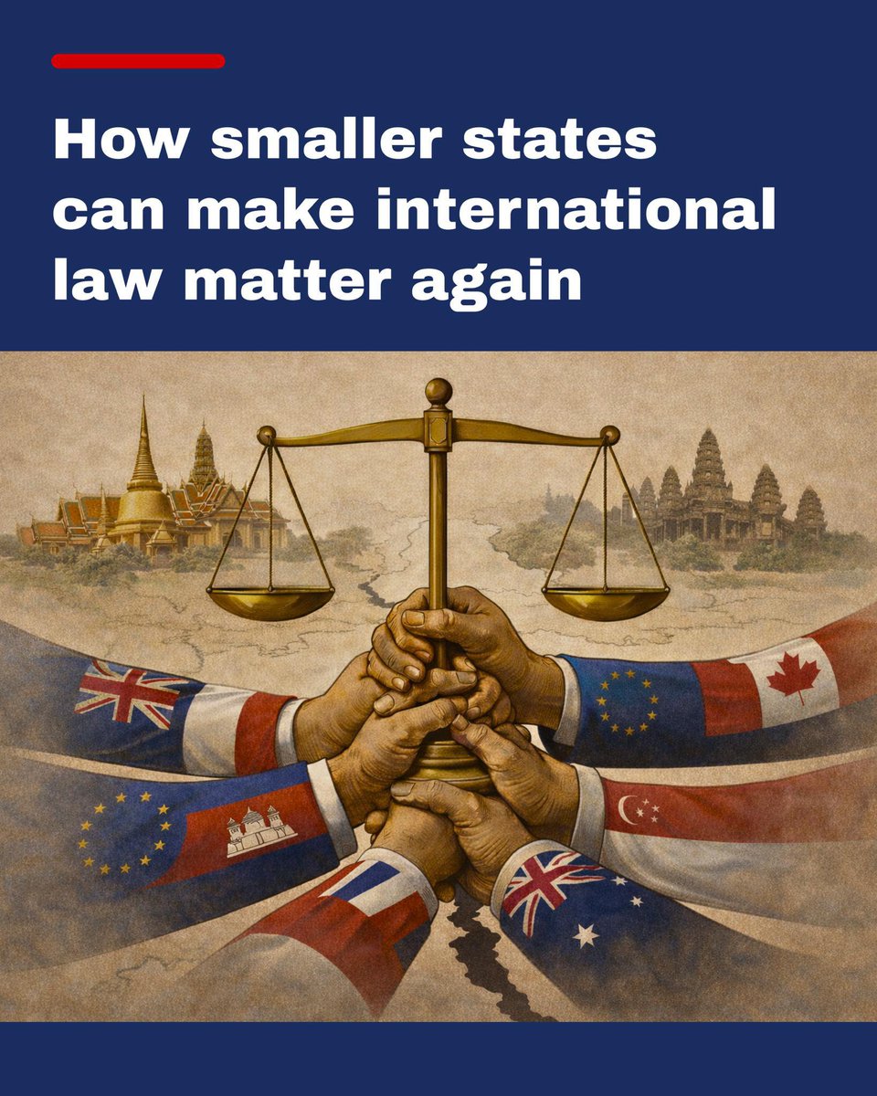 “….The goal is not to force Thailand to lose face. It is to make engagement with law the least costly path forward. That is how compliance happens in practice.
International law can still matter at borders, but only if…”
- Arnaud Darc

Full article: facebook.com/share/p/1NTubn…