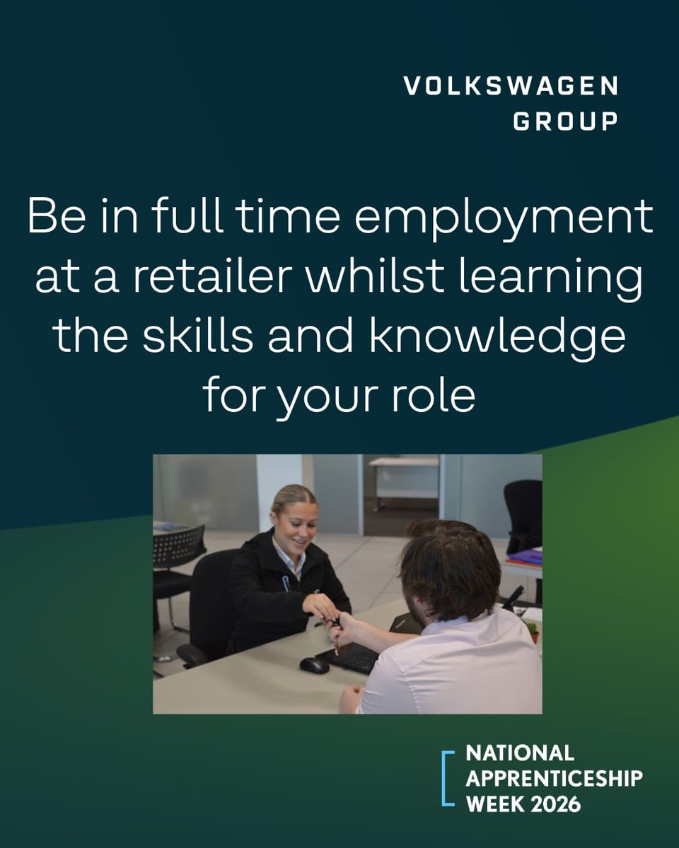 Volkswagen Group Apprenticeship Programme tweet media