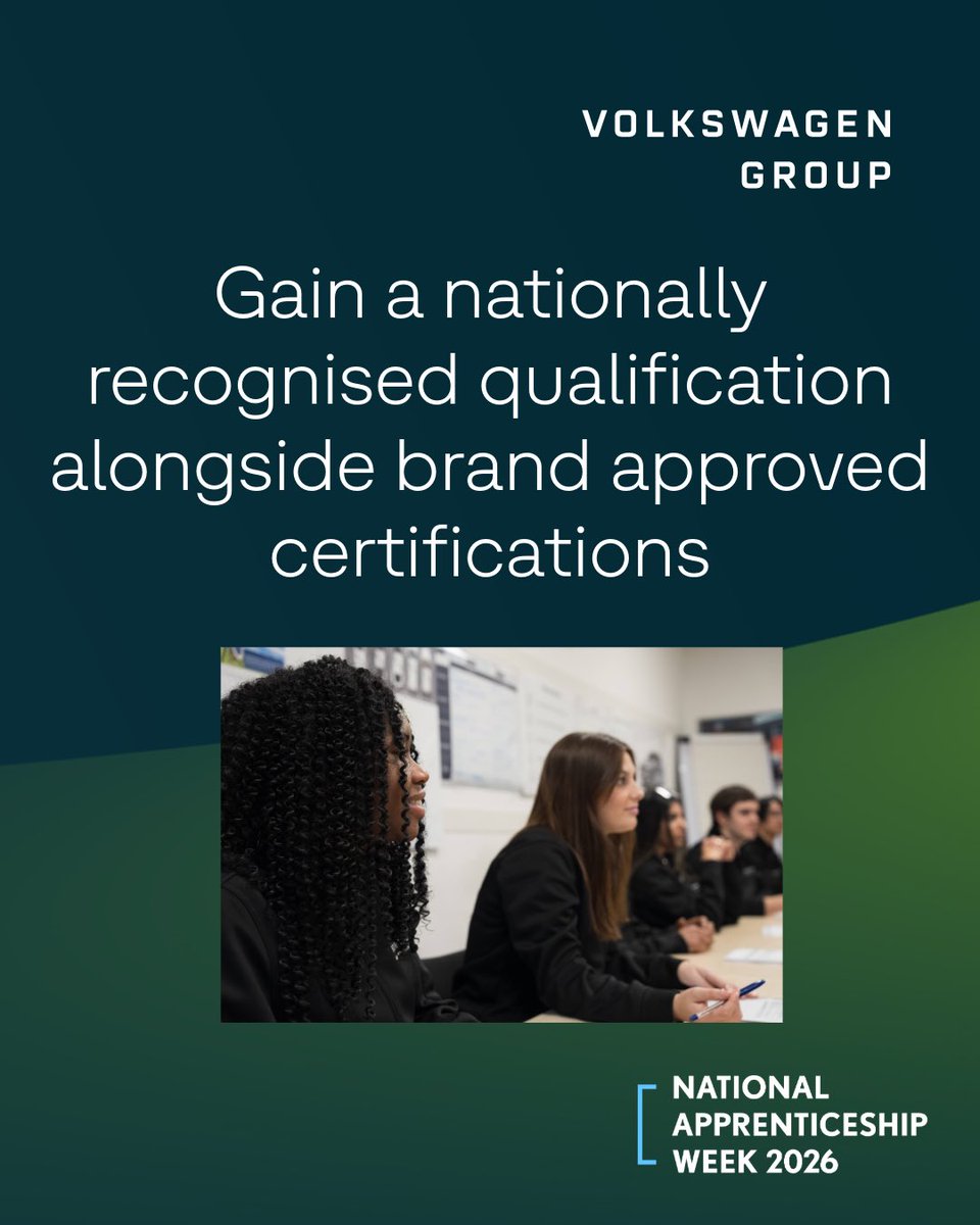 Volkswagen Group Apprenticeship Programme tweet media