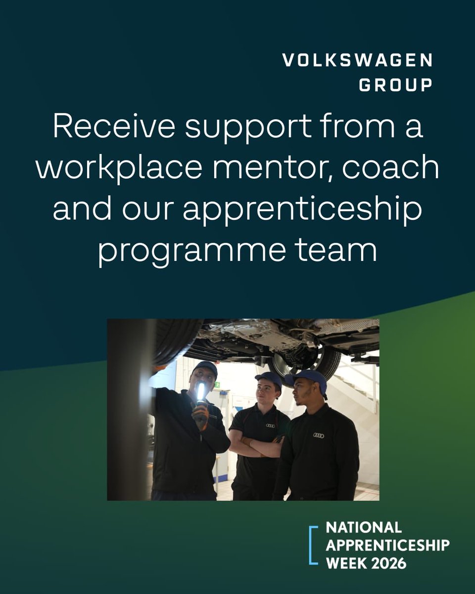 Volkswagen Group Apprenticeship Programme tweet media