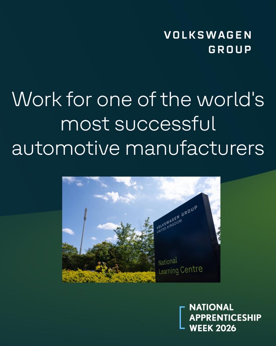 Volkswagen Group Apprenticeship Programme tweet media