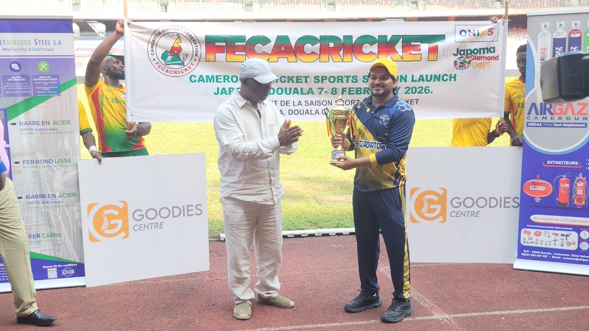 Fecacricket237's tweet photo. @ The Cameroon Cricket Federation, it was a weekend full of cricket activities. https://t.co/Muh5GZ1fXN