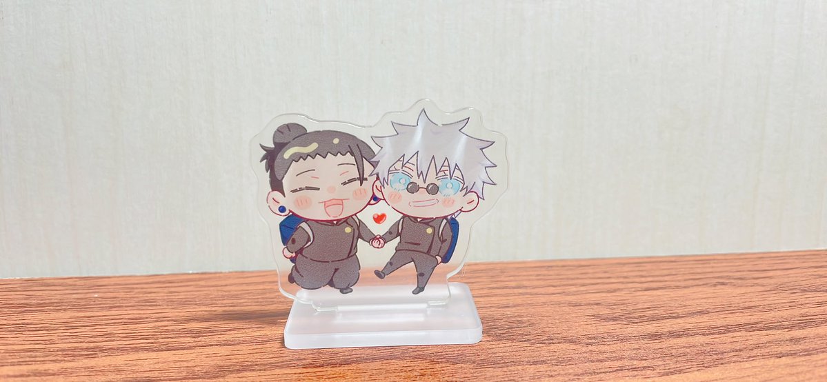 RAMEさん(<a href="/53iekun/">ᴿᴬᴹᴱ</a> )さんから素敵なアクスタをいただきました🥰
いっぱいお散歩しようね🥰
本当にありがとうございます！