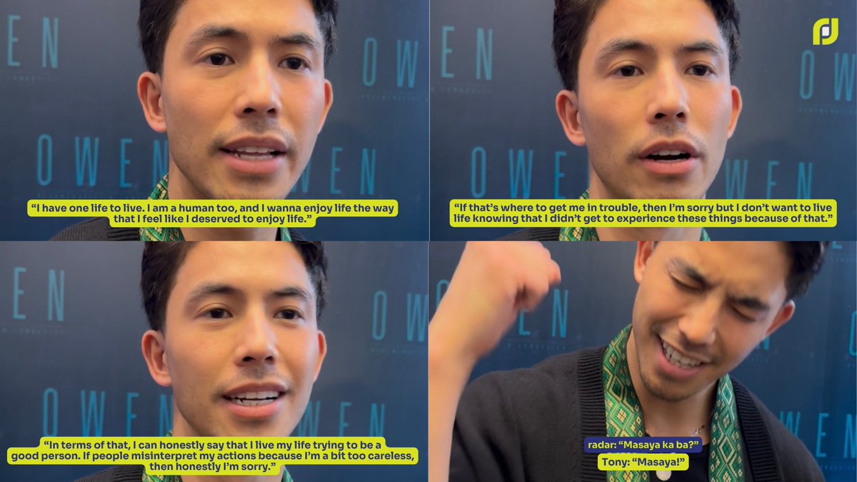 radarph_media's tweet image. TONY LABRUSCA IN HIS FREE-SPIRITED ERA ✅

Actor #TonyLabrusca says his ideals and lifestyle may differ from other celebrities, but he sees no reason to pretend otherwise. He doesn’t consider himself careless, believing life is meant to be lived fully and on his own terms.

Aware