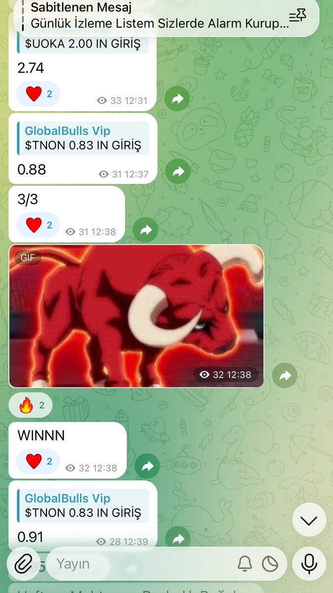 GlobalBulls1's tweet photo. We had a great start this week with 3/3 wins on my VIP Education Channel. Purchases for the VIP Channel are still open, and there are 2 seats left.

Contact Me : https://t.co/4YOdLoG41p

$TSLA $UOKA $TNON $CCHH $NVDA $MSTR $QS $JCSE $ROLR $MRNO  $SMX $LBTYB #Trump #Bitcoin #Elon https://t.co/xavFHVkcyB