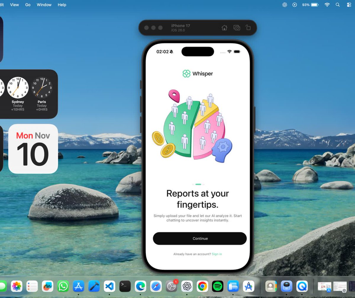 Light mode mobile applications in different versions 🚀

Gm