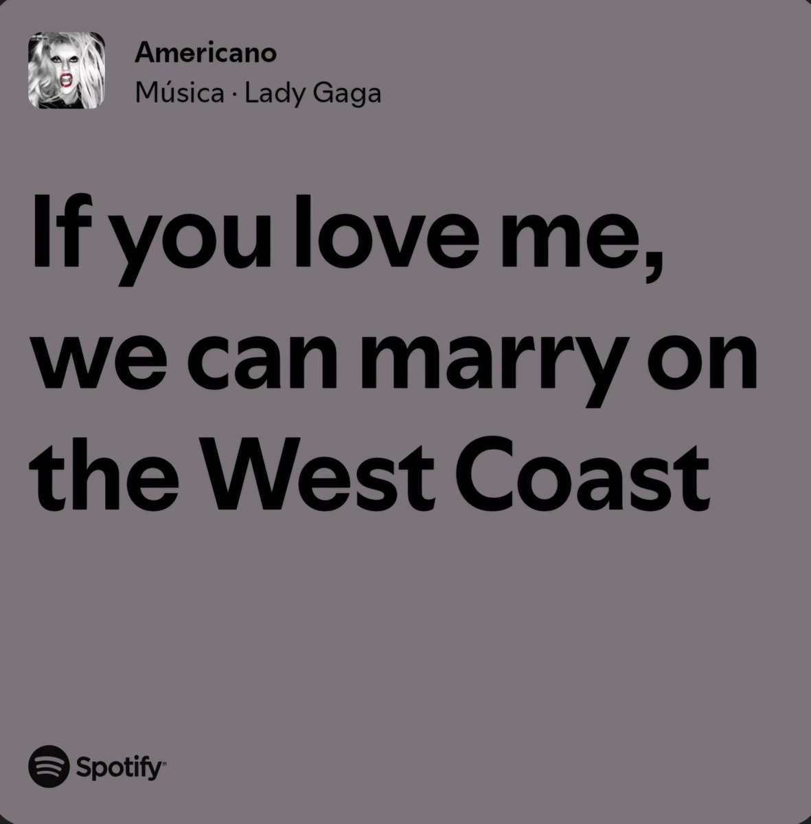 RDTLadyGaga's tweet photo. Em 2011, Lady Gaga cantava sobre um casamento na Costa Oeste, na música Americano, do Born This Way.

Em 2026, Lady Gaga e o grupo Los Sobrinos cantaram durante o #SuperBowlLX em um casamento real na Costa Oeste dos Estados Unidos, onde fica o Levi's Stadium.

🥹❤️ https://t.co/VssugZeyGH
