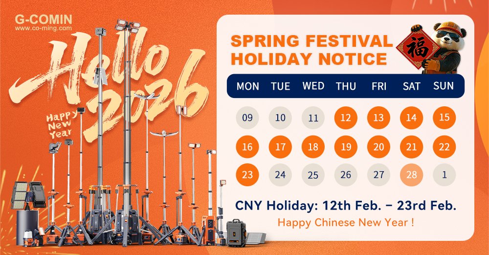 LED_GCOMIN's tweet photo. We're taking a short break to celebrate Chinese New Year! 🧧
⏰ Holiday: Feb 12 – Feb 23, 2026
📅 Back to work: Feb 24, 2026

Thank you for your support this past year! Wishing everyone a year full of light, joy, and new opportunities! 🧧💡✨
#ChineseNewYear #HolidayNotice https://t.co/wa3M8AHGf3