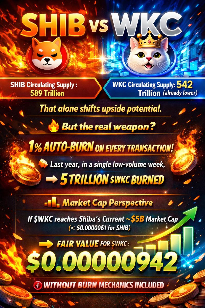 🌍 Best Memecoin Investment on <a href="/BNBCHAIN/">BNB Chain</a> 2026.

$WKC — Wiki Cat (<a href="/wikicatcoin/">Wiki Cat</a>)

This isn’t hype.
This is design, utility, and vision aligning.

🧠 Why $WKC?

$WKC is not just another memecoin — it’s a high-quality, utility-driven ecosystem that hasn’t been discovered by the world