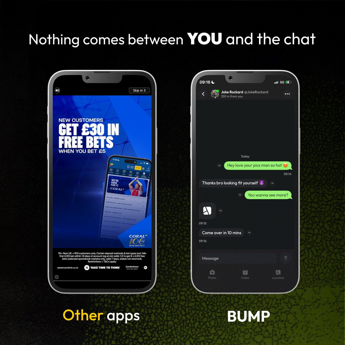 Bump App tweet media