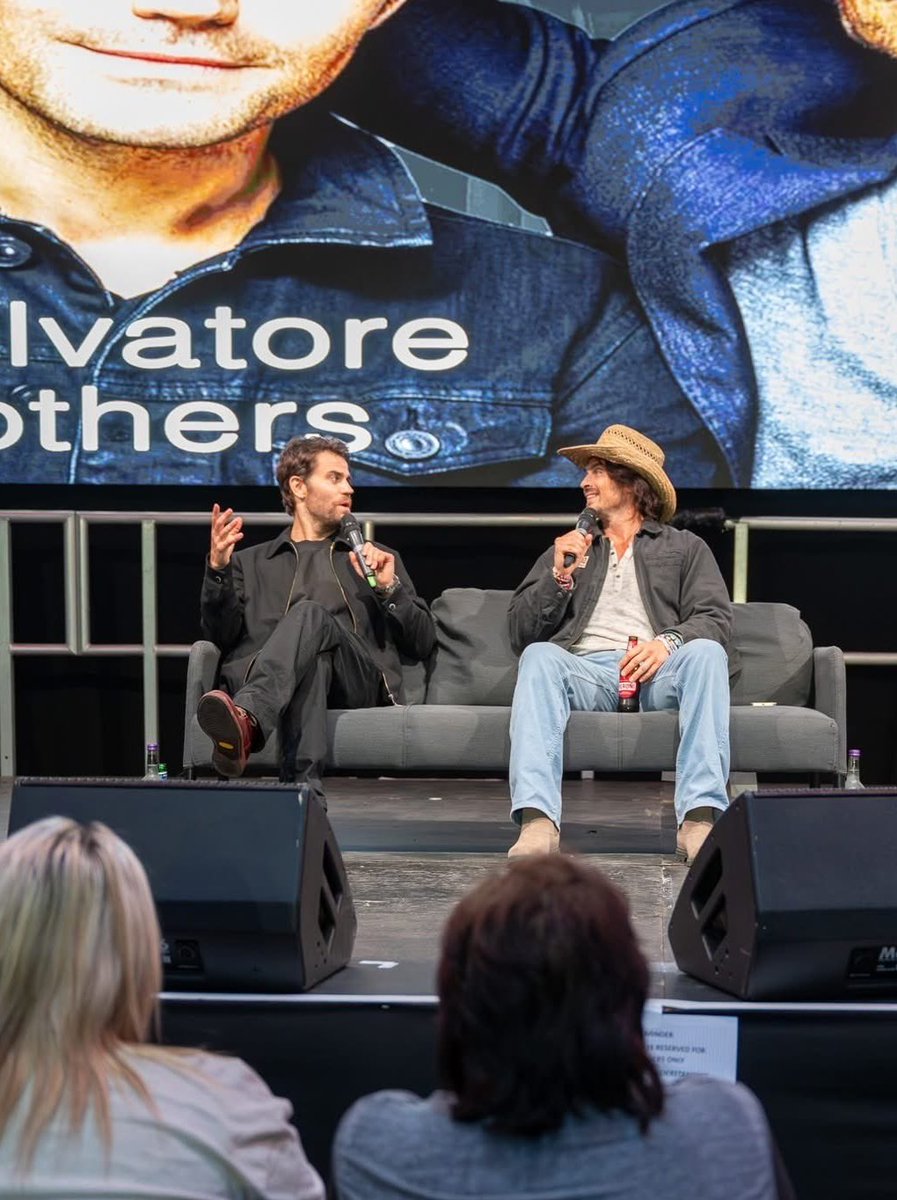 Paul Wesley and Ian Somerhalder