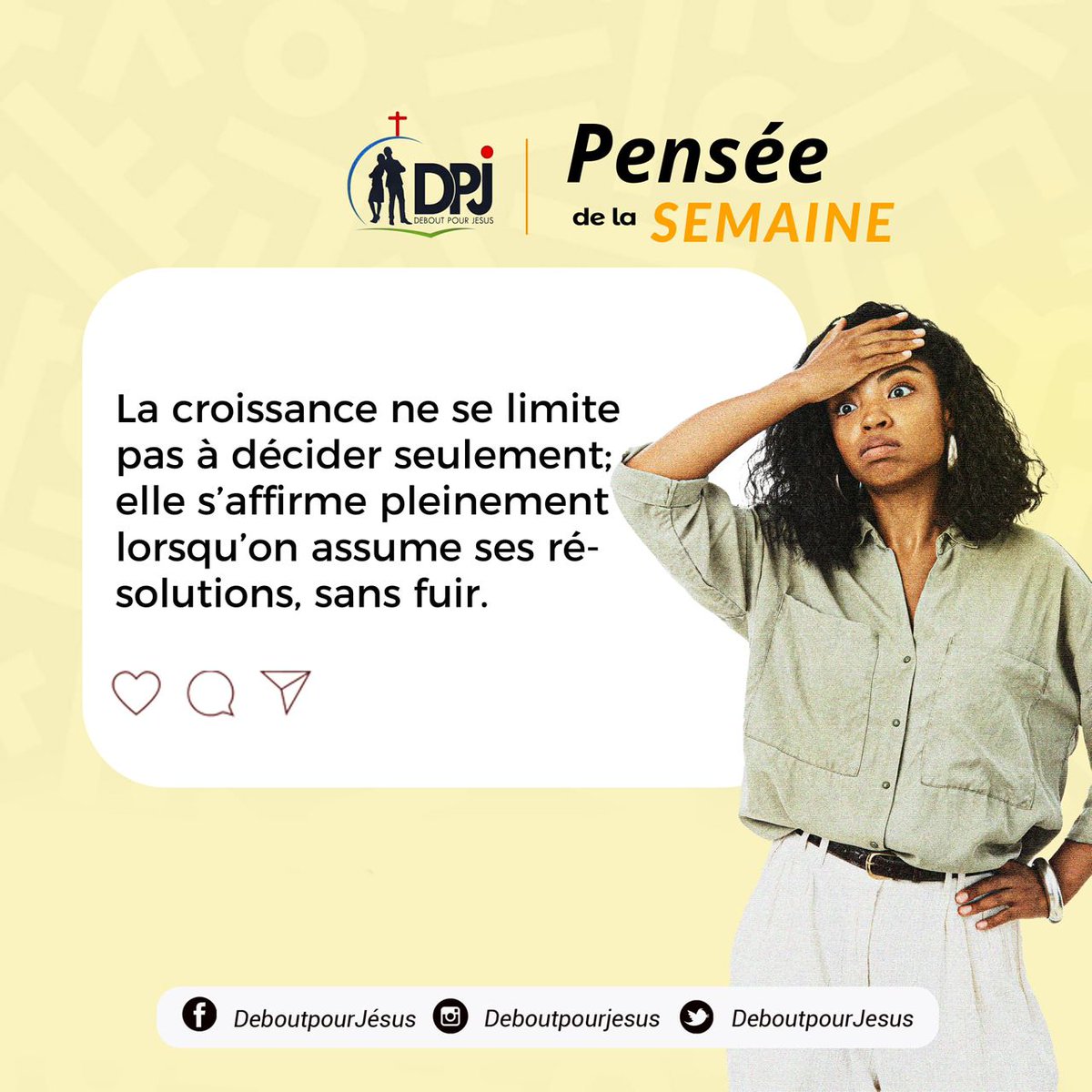 Debout Pour Jésus tweet media