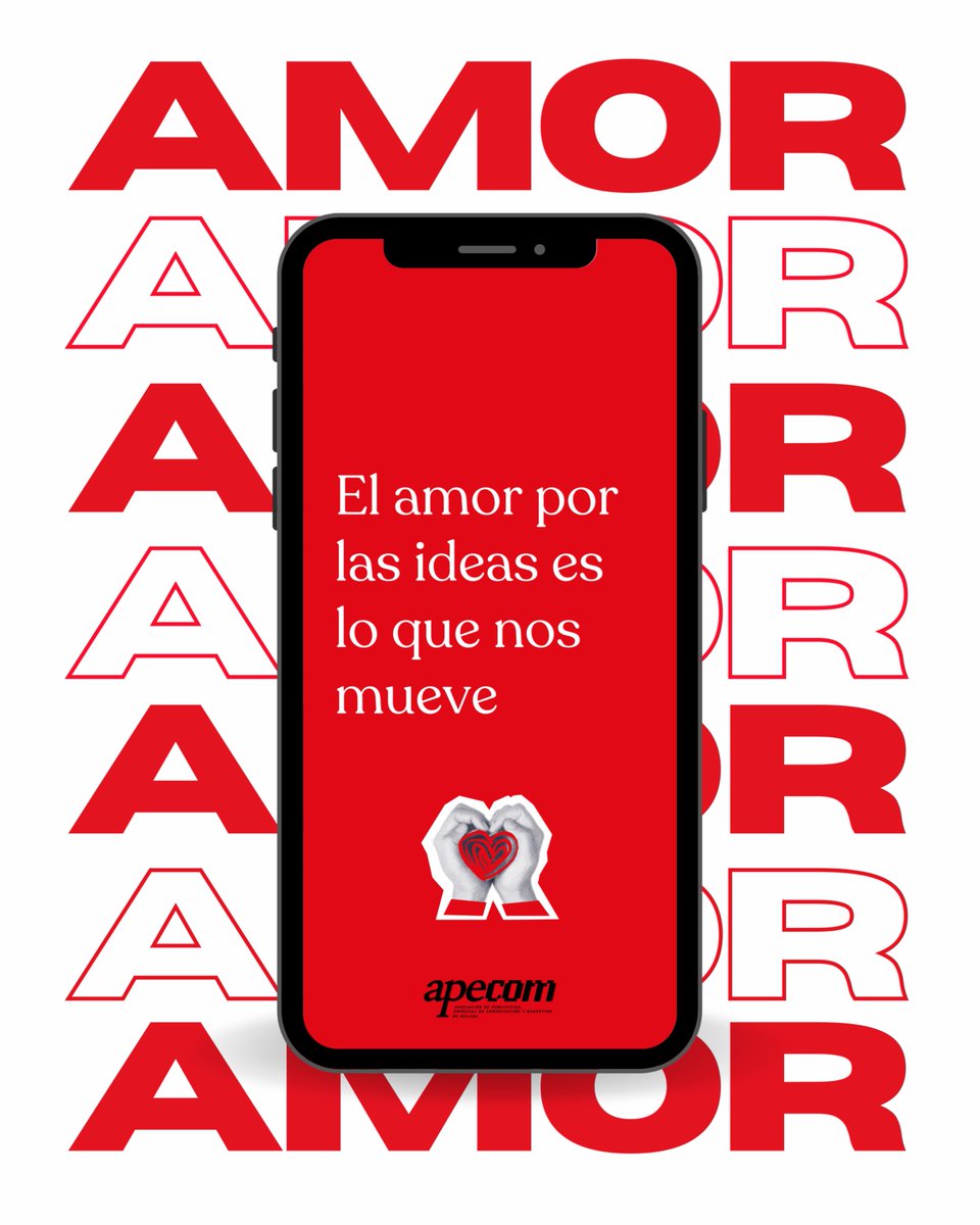 En la semana del amor enviamos fuerza a nuestros asociados para afrontar retos y campañas con toda la energía creativa ❤️
Seguimos creando. El amor por las ideas nos mueve 🚀
#APECOM #SemanaDelAmor #SanValentín