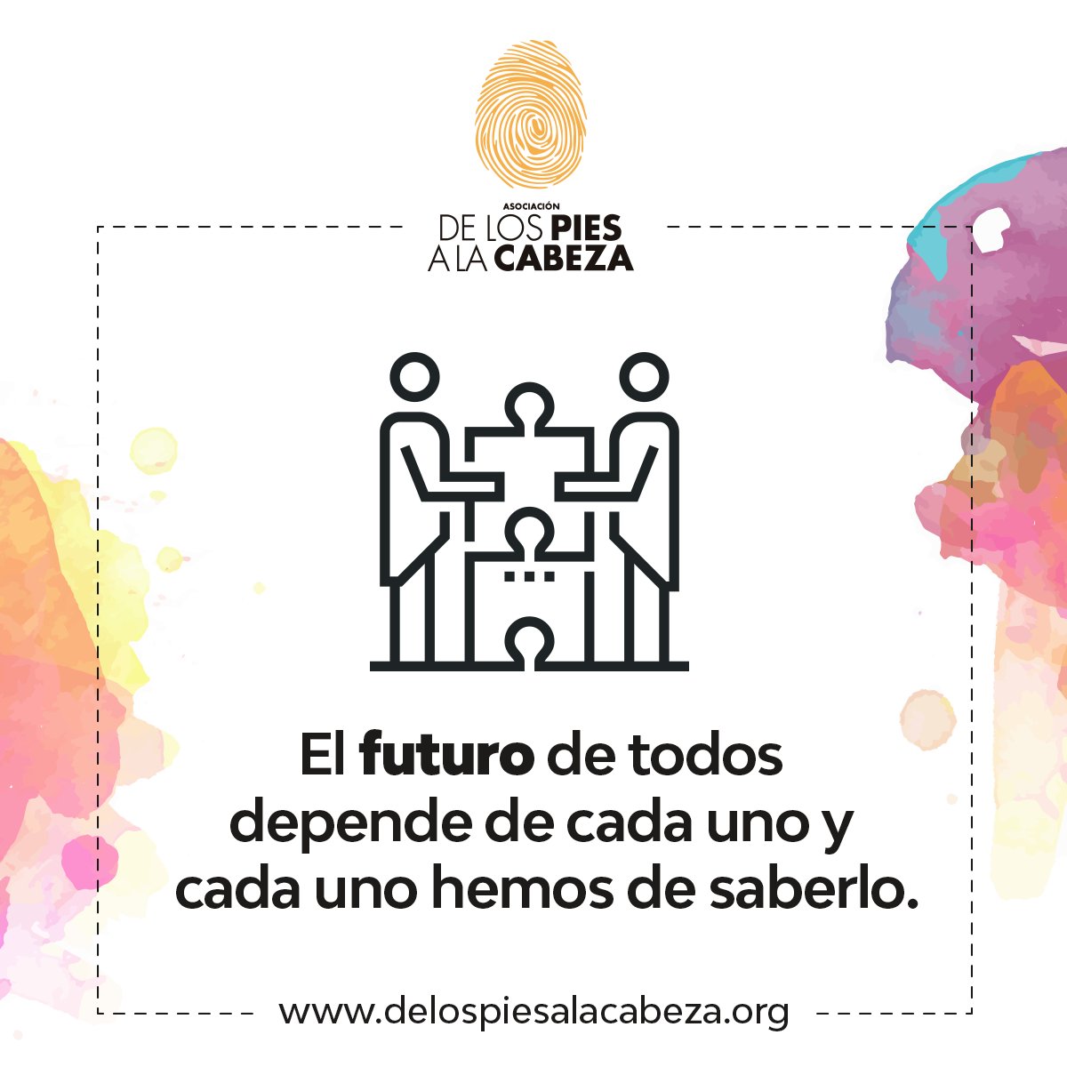 🐾 No hay quien, por sí mismo, pueda cambiar este mundo. Y, sin embargo, incluso en momentos tan convulsos como los actuales, cada ser humano mantiene intacto su poder transformador

🧙‍♂️ Centrémonos en mejorar nuestro mundo, el que nos rodea y sobre el que podemos influir