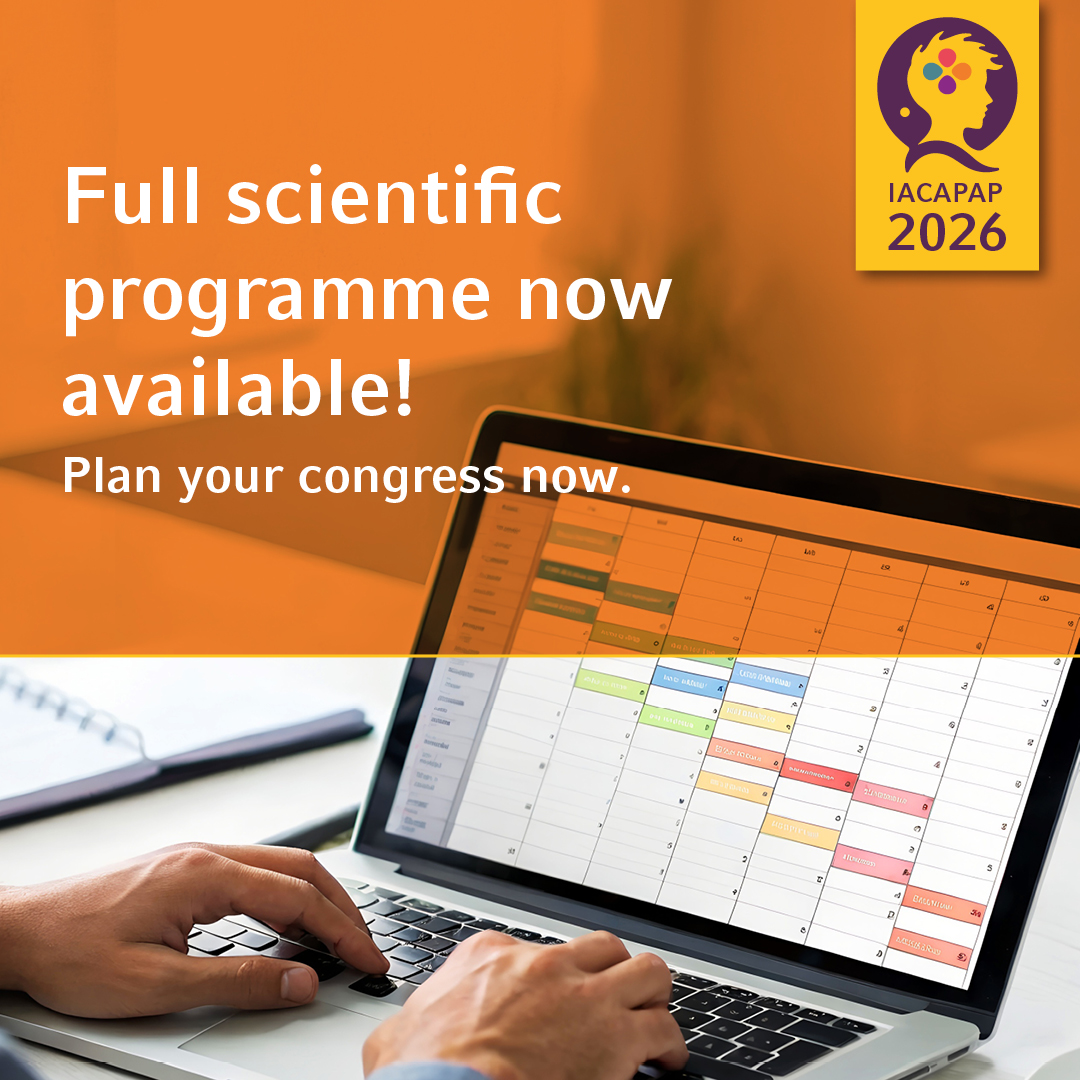 IACAPAP's tweet photo. The full #IACAPAP2026 scientific programme is now live.
Explore keynote sessions, accepted symposia and more! Build your personalised schedule using search, filters and bookmarks: https://t.co/2ce8dnKAIX
Start planning for Hamburg, 1–4 July.
#IACAPAP #CAMH #mentalhealth https://t.co/ri5eN5S1MJ