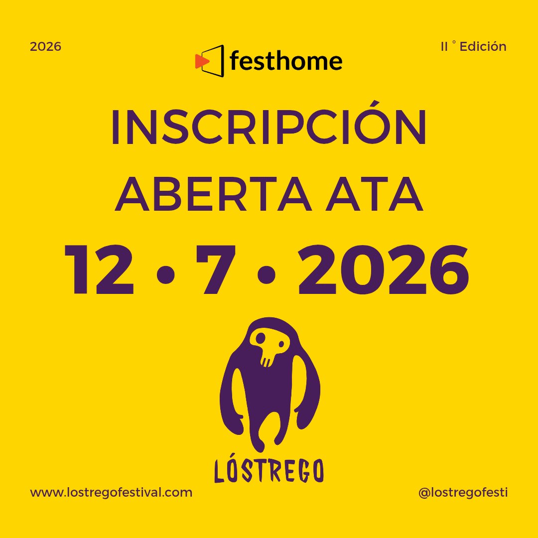 lostregofesti's tweet photo. 🌩️ ABERTO PRAZO DE INSCRICIÓN 

 Abrimos o prazo para recibir curtametraxes na nosa sección oficial a través de @festhomeplatform 🧑‍🚀👾

O noso xurado, entregará os premios á mellor curta galega, nacional e internacional. Ademais, o público terá o poder de outorgar o seu propio! https://t.co/N8GXXkskvL