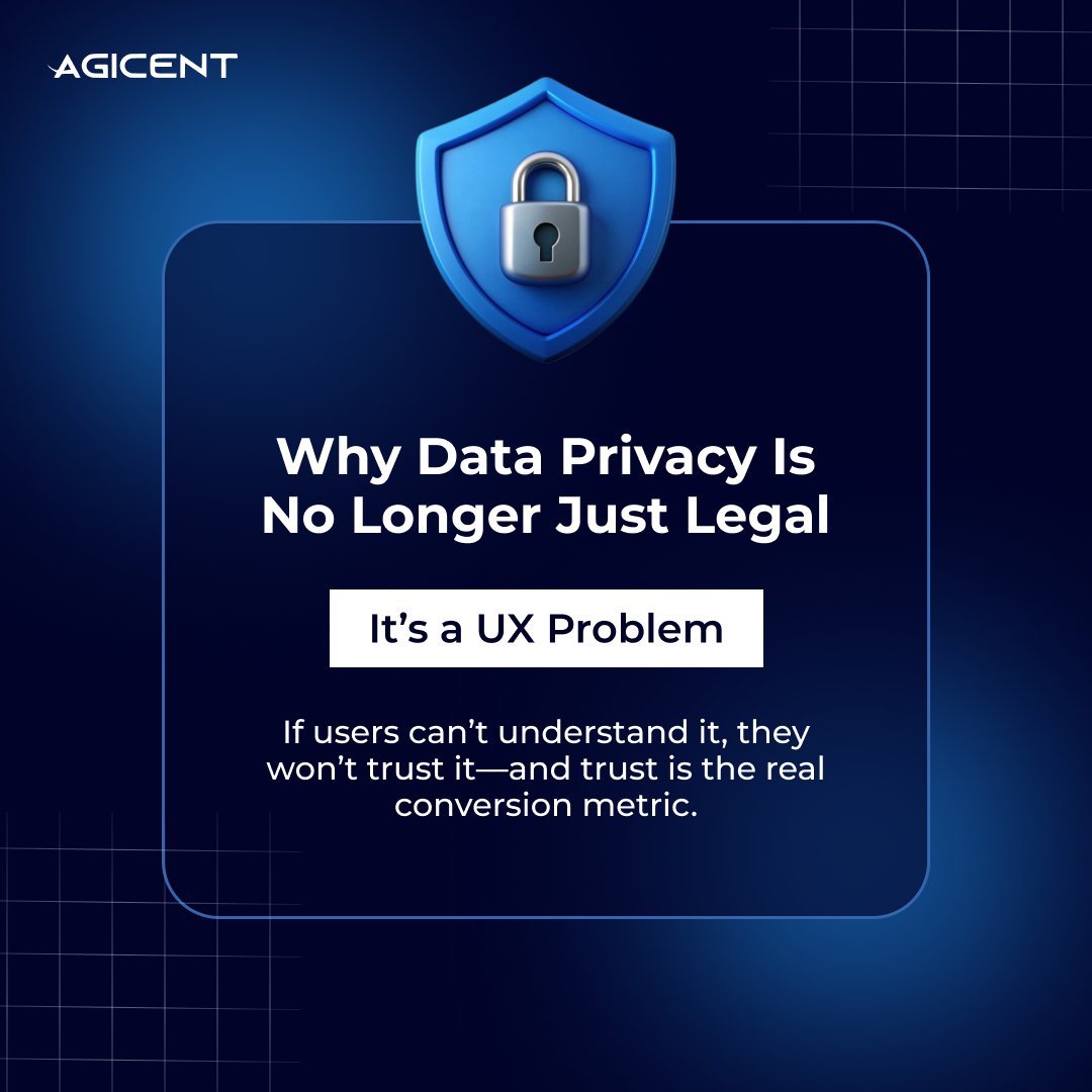 iPhoneDevChamps's tweet photo. Data privacy isn’t just a legal checkbox anymore.
It’s a UX decision.
If users don’t understand it, they won’t trust it.
And trust drives conversions. 🔐✨
.
.
.
#UXDesign #DataPrivacy #Trust #ProductDesign https://t.co/bRYkFKPaSJ