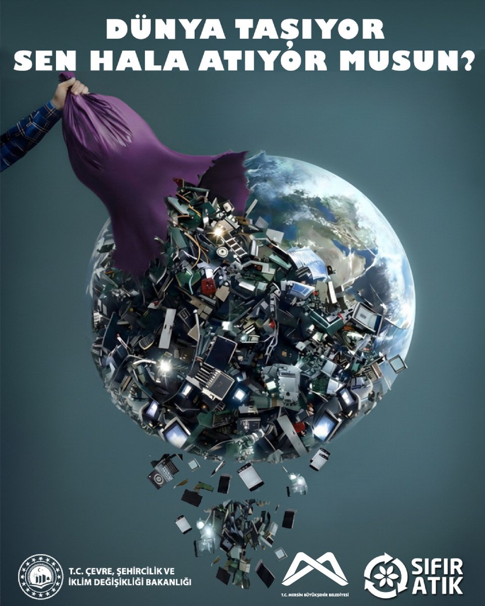 mersin_bld's tweet photo. ♻️ Şubat Ayı Sıfır Atık Teması: Elektrik-Elektronik ve Metal Atıklar 

Elektrik-elektronik ve metal atıklar doğaya bırakıldığında çevre ve insan sağlığına zarar verir. Geri dönüşüm ise doğal kaynakları korur, enerji tasarrufu sağlar. https://t.co/RdOksJsCNn