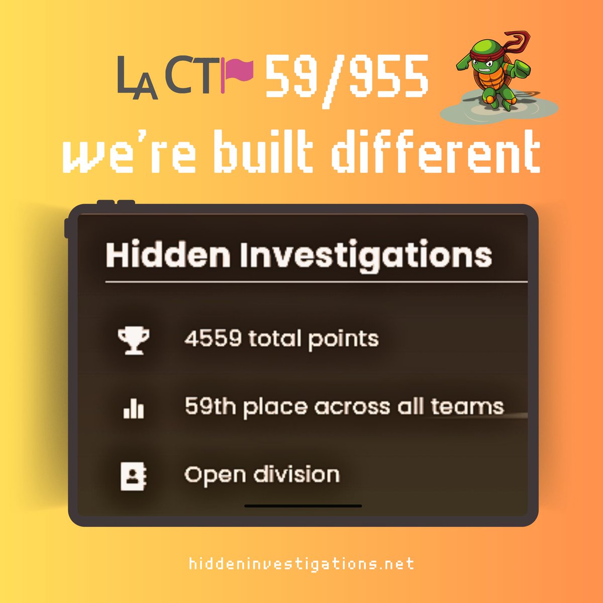 Hidden Investigations tweet media