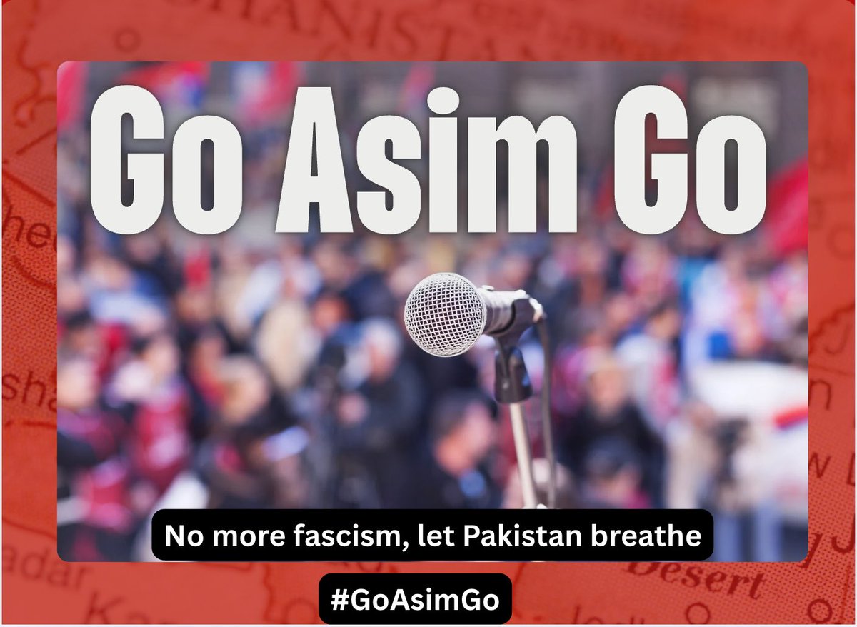 FarooqBaila's tweet image. One nation. One verdict. Enough damage. Step aside and let Pakistan breathe again.
#GoAsimGo