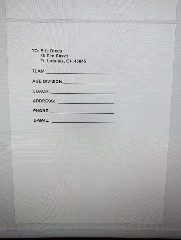 Fort Loramie Youth Baseball tweet media