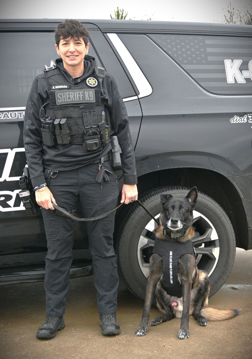 VIK9s's tweet photo. K9 heroes Draco & Robin of Union Parish Sheriff's Office, LA have received VIK9s bullet and stab protective vests thanks to the generous support of Shirl & Rich Cornelius.
Help protect a K9 hero - sponsor a vest today: https://t.co/LHqww1VutD
#K9Hero #VIK9s #Vested #Protected https://t.co/3vWjTJJO0n