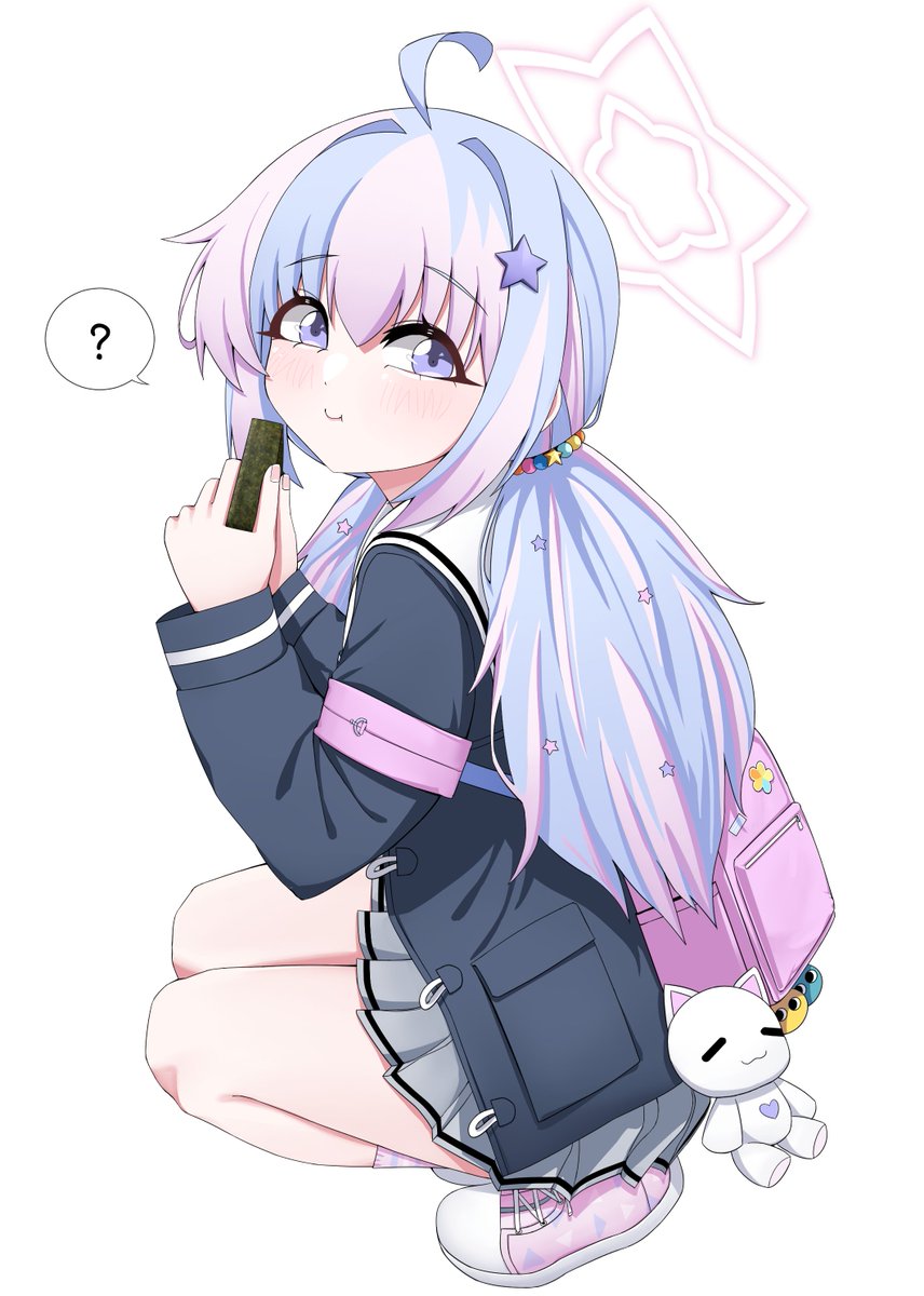 rifnets's tweet image. #ブルアカ 
#블루아카이브
"레이사~!! 뭐해???"