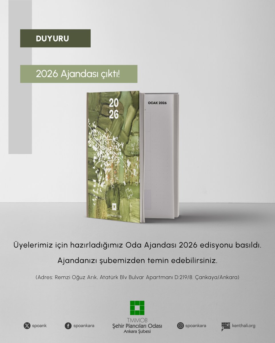 TMMOB Şehir Plancıları Odası Ankara Şubesi tweet media