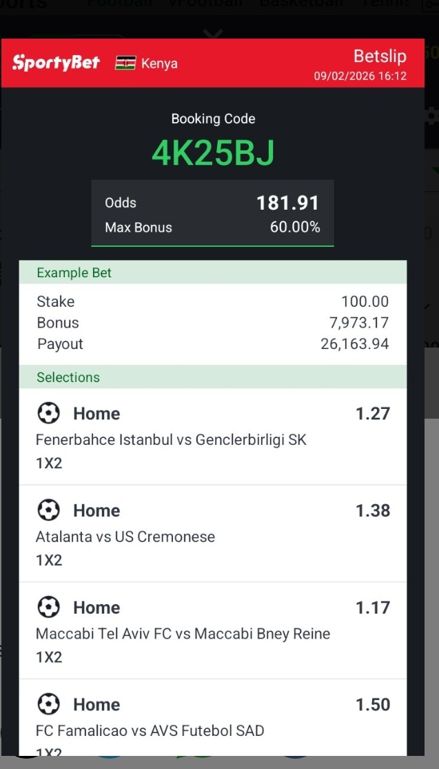 Ramcotips4's tweet photo. Prediction for the day 
Booking code 
4K25BJ https://t.co/D3UhfMDrHB