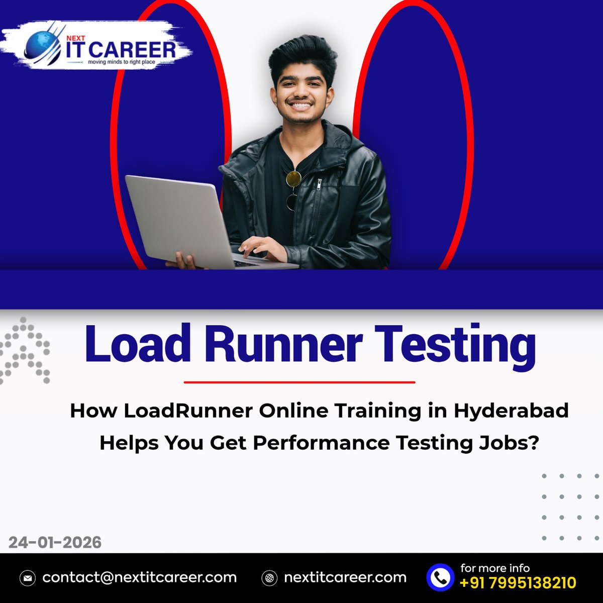NextITCareerr's tweet photo. LoadRunner Testing: The Skill That Opens Performance Testing Jobs!
🌐 Website :https://t.co/05VZnd0fCu
#NextITCareer #PlacementSupport #LoadRunner #PerformanceTesting #LoadTesting #StressTesting #SoftwareTesting #ITJobs #TestingJobs #TechCareers #CareerGrowth #RemoteJobs https://t.co/OMVYeWwXuG