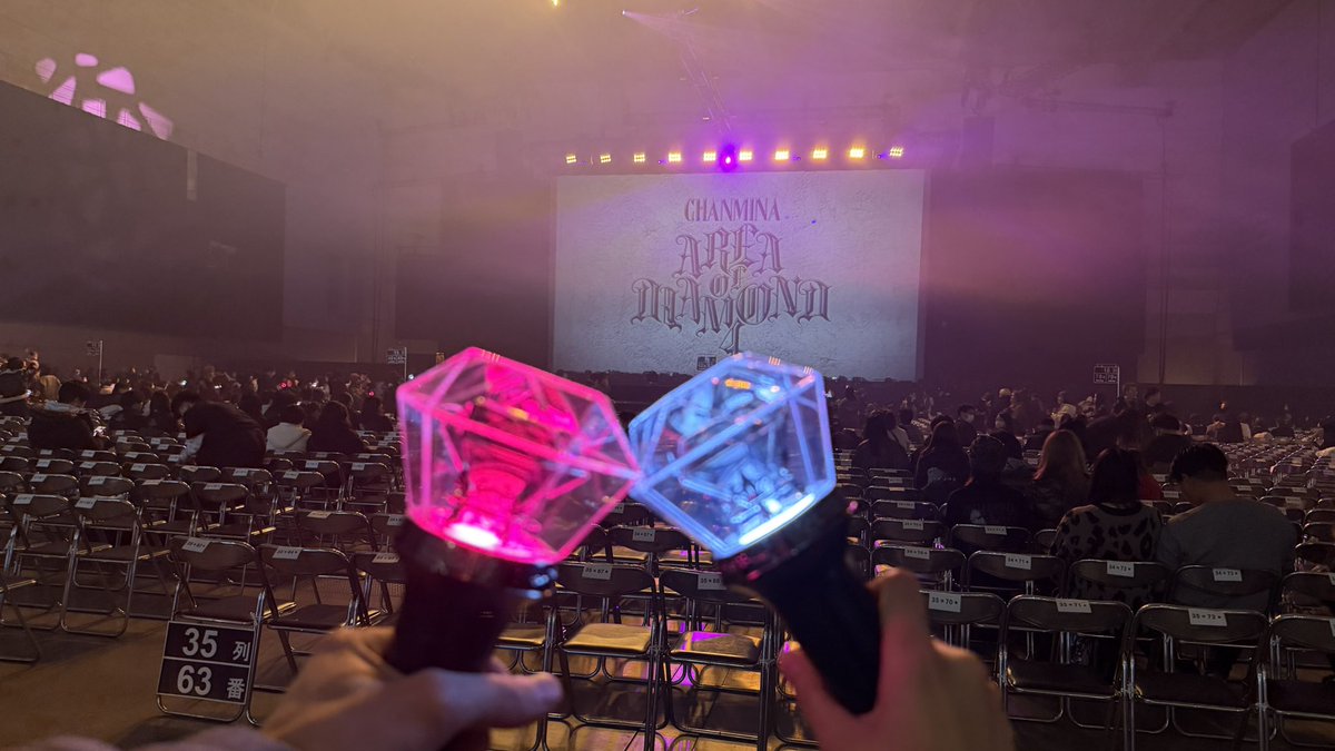 klargejp's tweet photo. 💎AREA OF DIAMOND 4💎

2/7-8 @新潟朱鷺メッセ

とにかくしびれた。ちゃんみな最高❤️‍🔥

#AOD4 
#ちゃんみな 
#CHANMINA https://t.co/A6R8kalxfQ