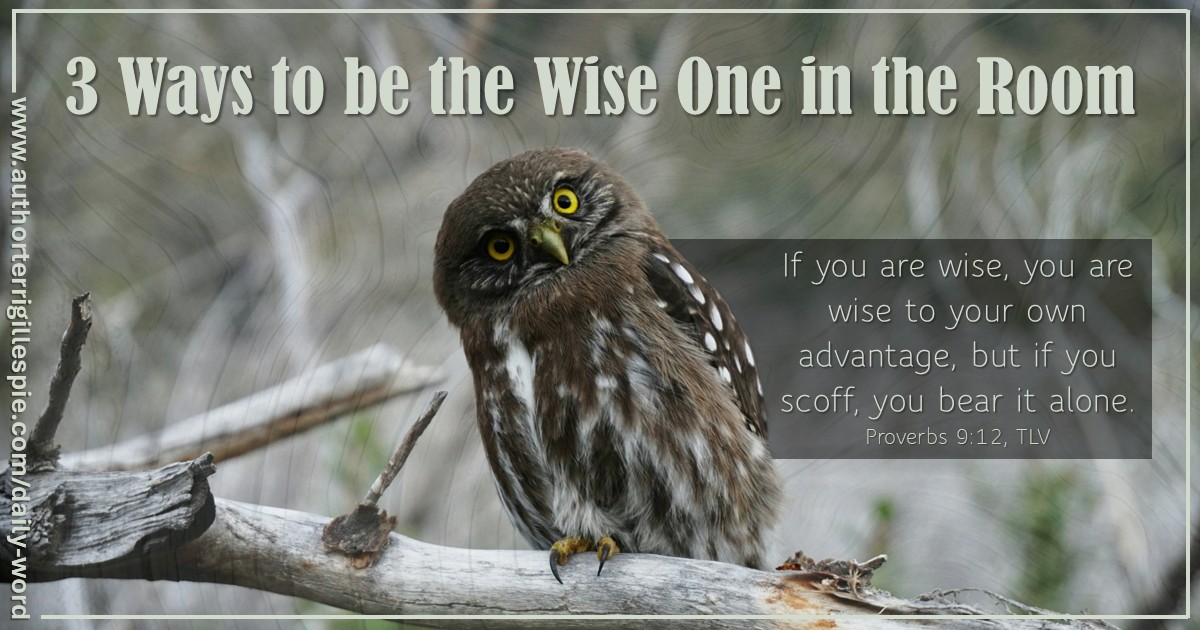 TerriG_Author's tweet photo. Daily Word: 3 Ways to be the Wise One in the Room. Proverbs 9:12 https://t.co/Ma7lEqKzus
#proverbs #wisdom #bible #dailyword #scoffer #sarcasim #3waystobethewiseone #prayforpeace #prayforisrael #prayforiran #psalm122 https://t.co/PNYeK85zPm