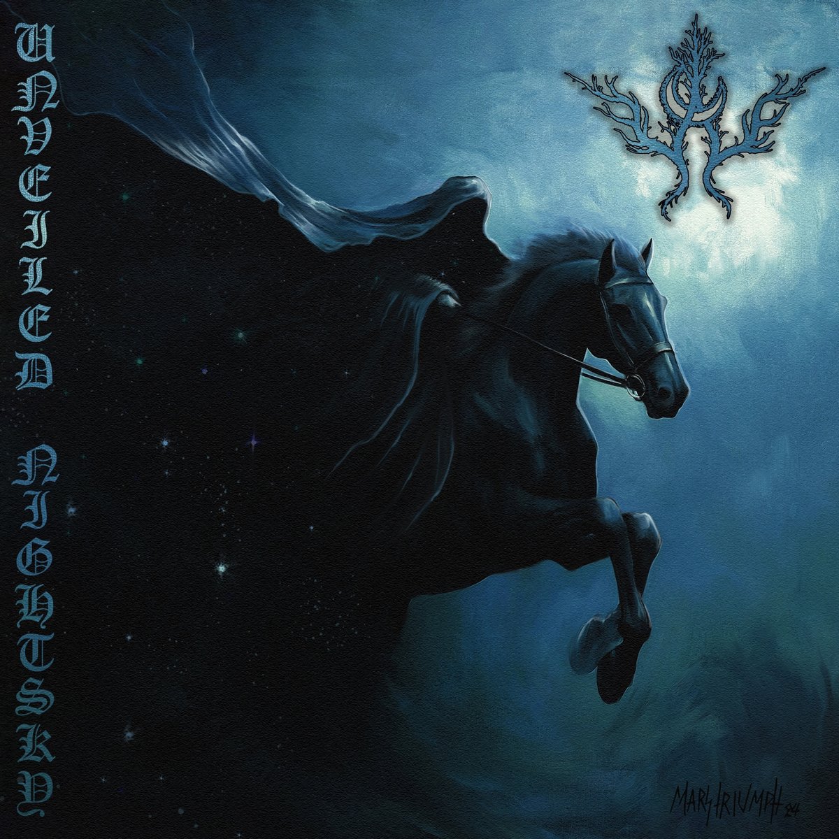 KMANRIFFSMetal's tweet photo. FULL FORCE FRIDAY:🆕Feb 13 4⃣5⃣🎧

WINTER ETERNAL - Unveiled Nightsky 🇬🇷 🇬🇧⚛️

5th album from Greek, Scotland/UK based Melodic Black Metal project⚛️

BC➡️https://t.co/u1BMwZZXJU ⚛️

#WinterEternal #UnveiledNightsky #MelodicBlackMetal @hellshead666 #FFFFeb13 #KMäN https://t.co/0lsaiRtwil