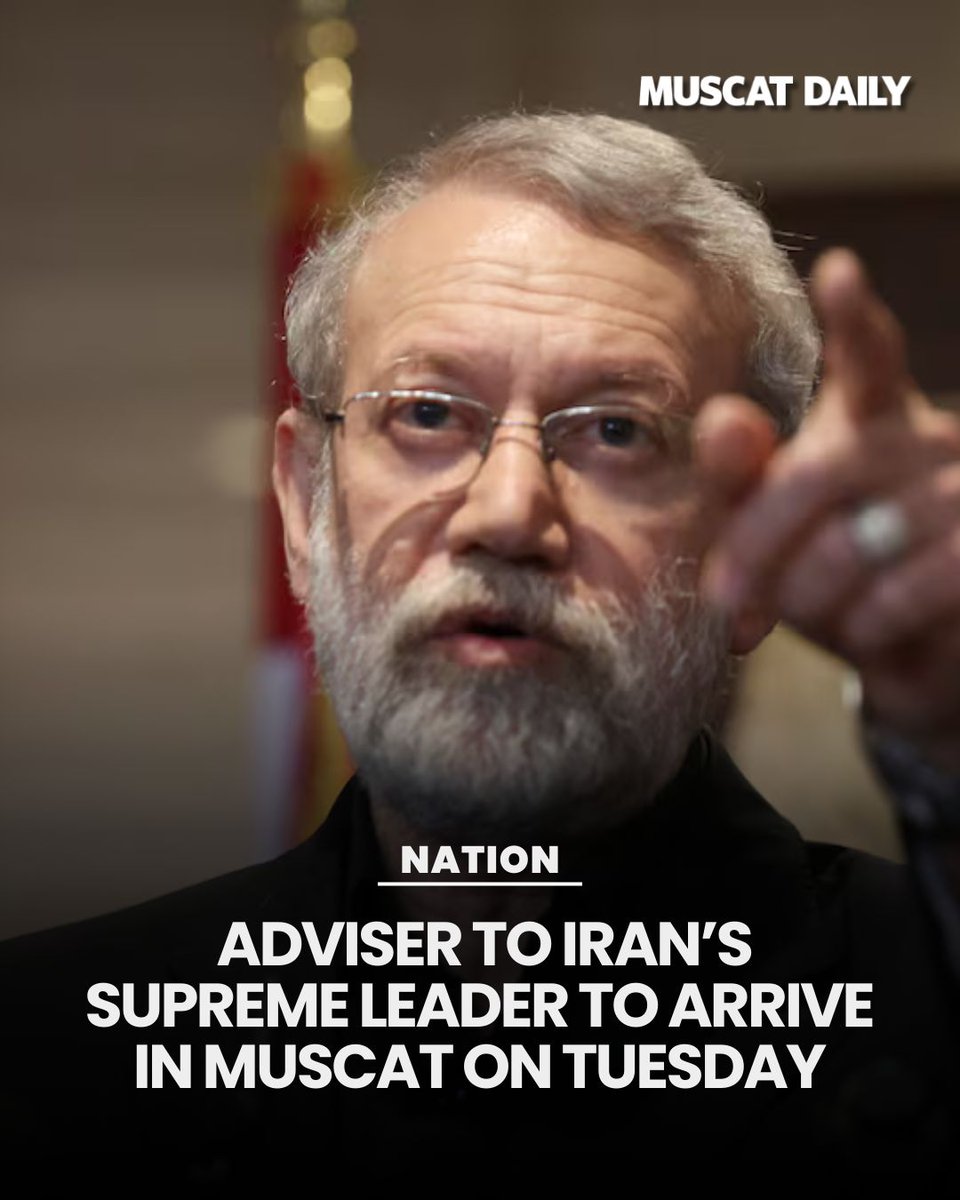 muscat_daily's tweet image. Senior adviser to Iran’s Supreme Leader will visit Oman this Tuesday. The trip follows recent indirect talks in Muscat aimed at de-escalating regional tensions and discussing the nuclear program. 

#OmanNews #IranDiplomacy #RegionalStability