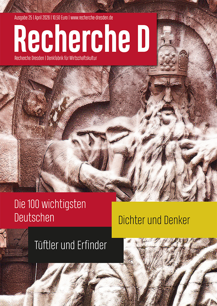 Die 100 wichtigsten Persönlichkeiten der deutschen Geschichte. Kompakt in einem Heft. Hier vorbestellen: recherche-dresden.de/product/heft-2…