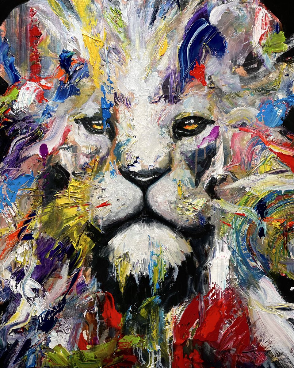 油絵楽しすぎる❤️‍🔥