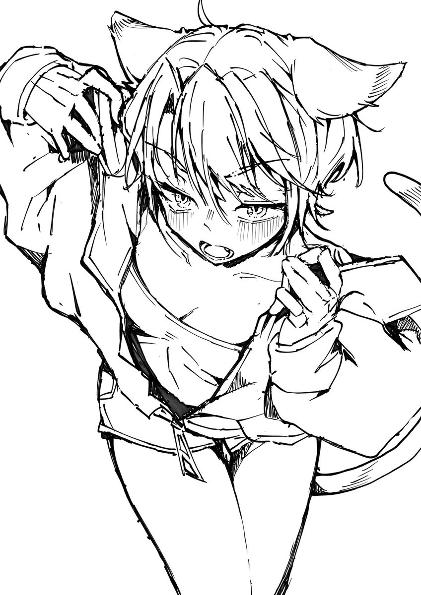 amamitsuki0809's tweet photo. ワンドロで間に合わなかったケモ耳ちゃん
#イラスト #oc https://t.co/qGFGnjIXA7